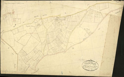Chasseneuil - Section H2, dite de la Grande Chaume.