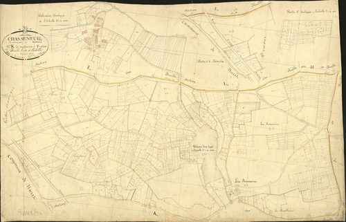 Chasseneuil - Section K1, dite du Saulier.