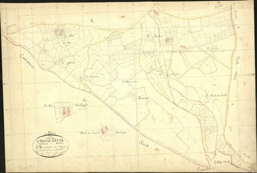 Chasseneuil - Section K2, dite du Saulier.