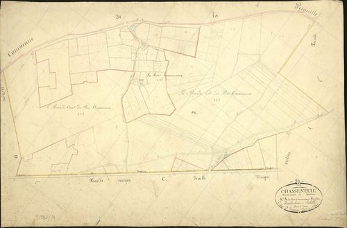 Chasseneuil - Section A1, dite des Bois communaux.