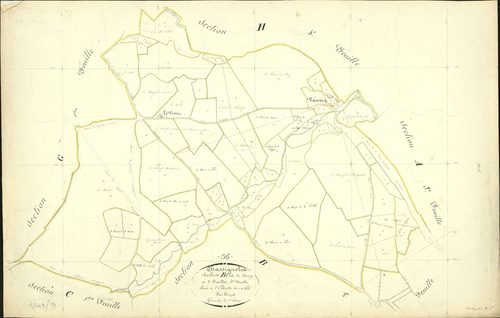 Chassignolles - Section B1, dite du Bourg.