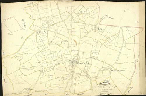 Chassignolles - Section B2, dite du Bourg.
