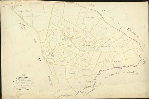 Chassignolles - Section D1, dite de la Cour.