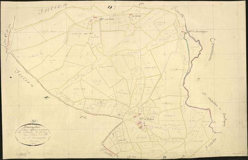 Chassignolles - Section D2, dite de la Cour.