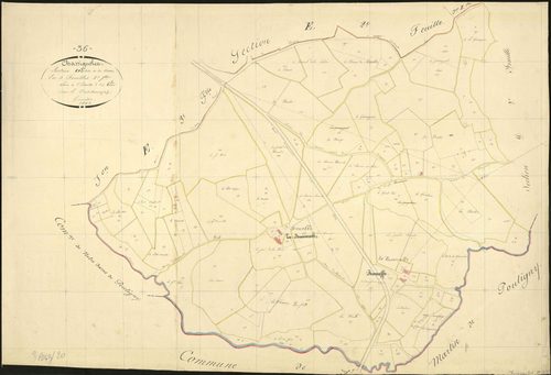 Chassignolles - Section D3, dite de la Cour.
