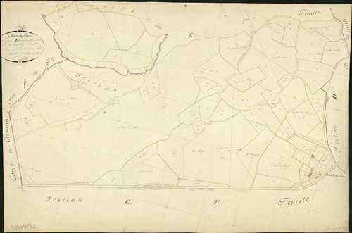 Chassignolles - Section E2, dite de Penneroux.