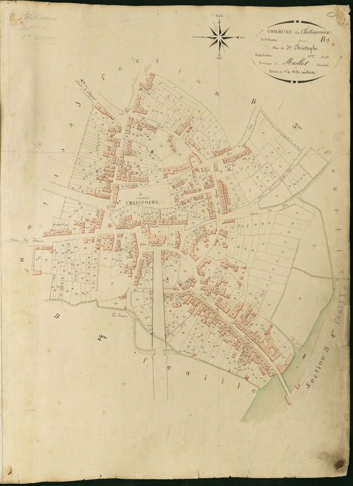 Châteauroux - Section B1, dite de Saint-Christophe.
