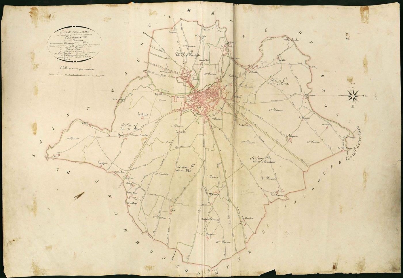 Châteauroux - Tableau d'assemblage.