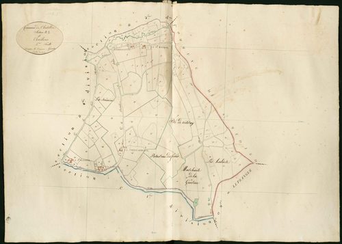 Châtillon-sur-Indre - Section B5, dite de Chailloux.