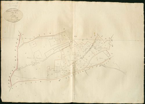 Châtillon-sur-Indre - Section E3, dite de Toiselay.