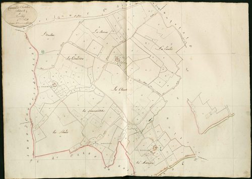 Châtillon-sur-Indre - Section E4, dite de Toiselay.