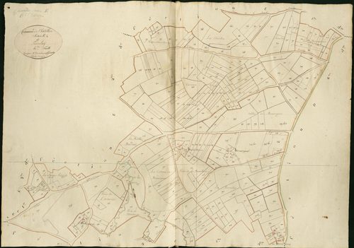 Châtillon-sur-Indre - Section E6, dite de Toiselay.