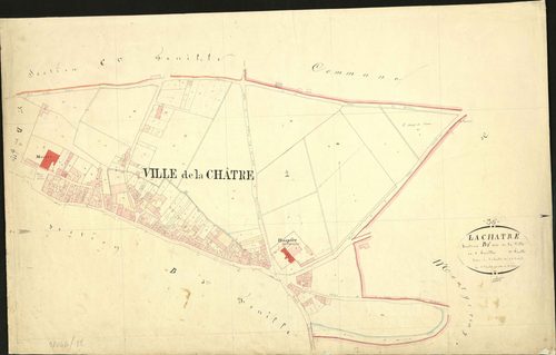 Châtre - Section B1, dite de la Ville.