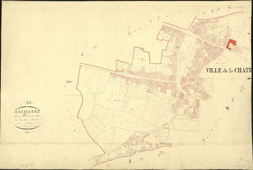 Châtre - Section B2, dite de la Ville.