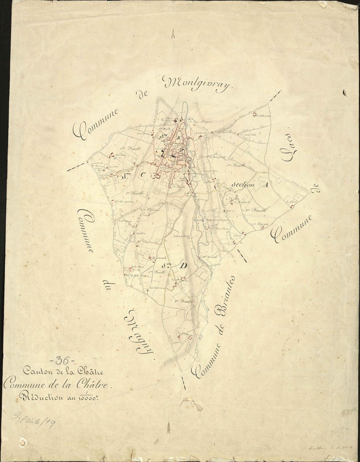 Châtre - Tableau d'assemblage.