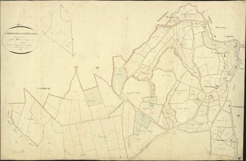 Châtre-L'Anglin - Section A1, dite du Bourg.
