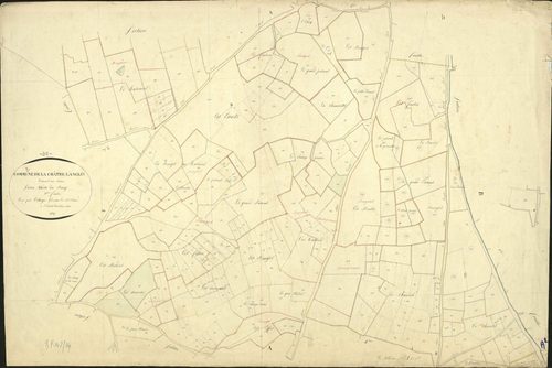 Châtre-L'Anglin - Section A2, dite du Bourg.