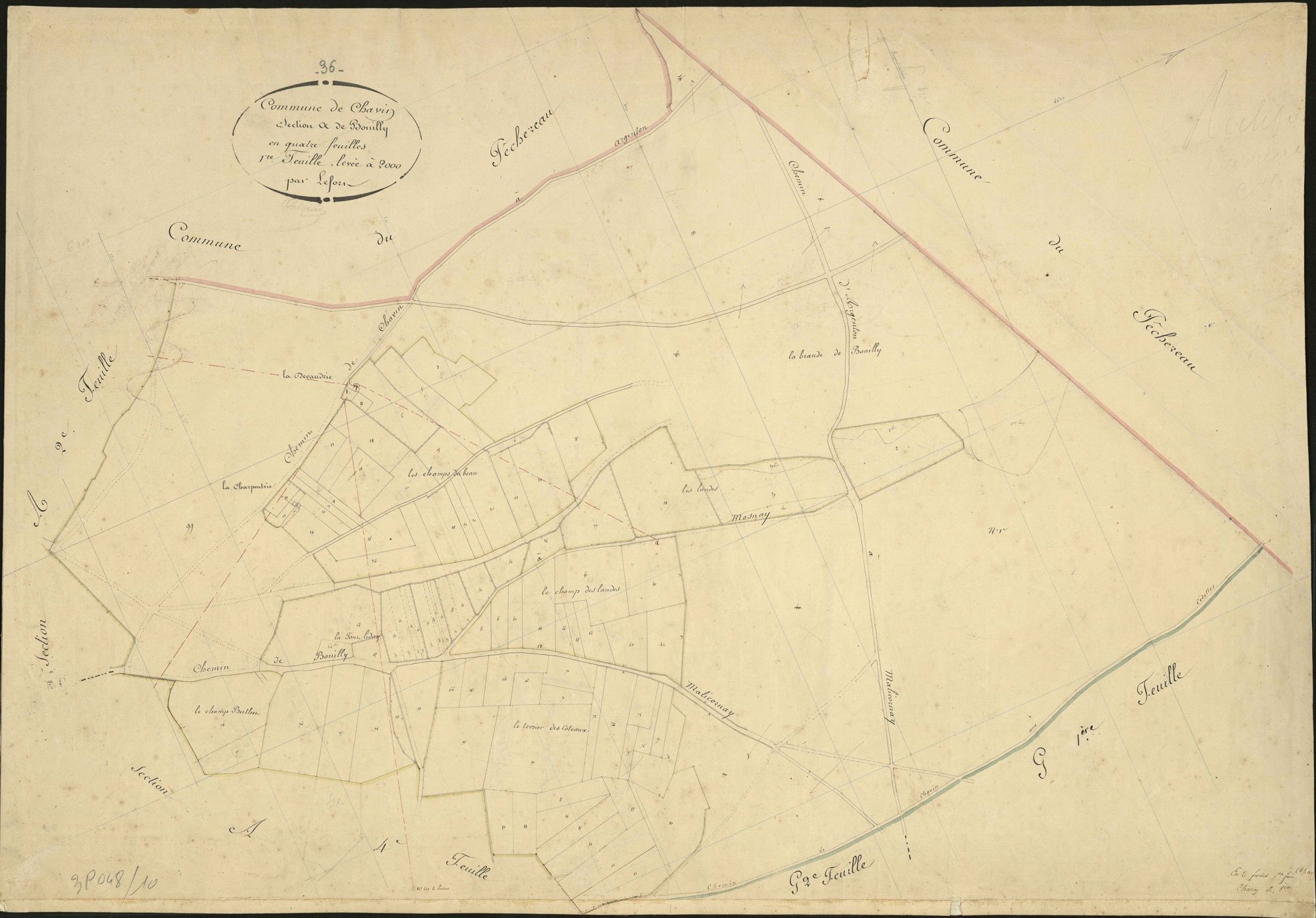 Chavin - Section A1, dite de Bouilly.
