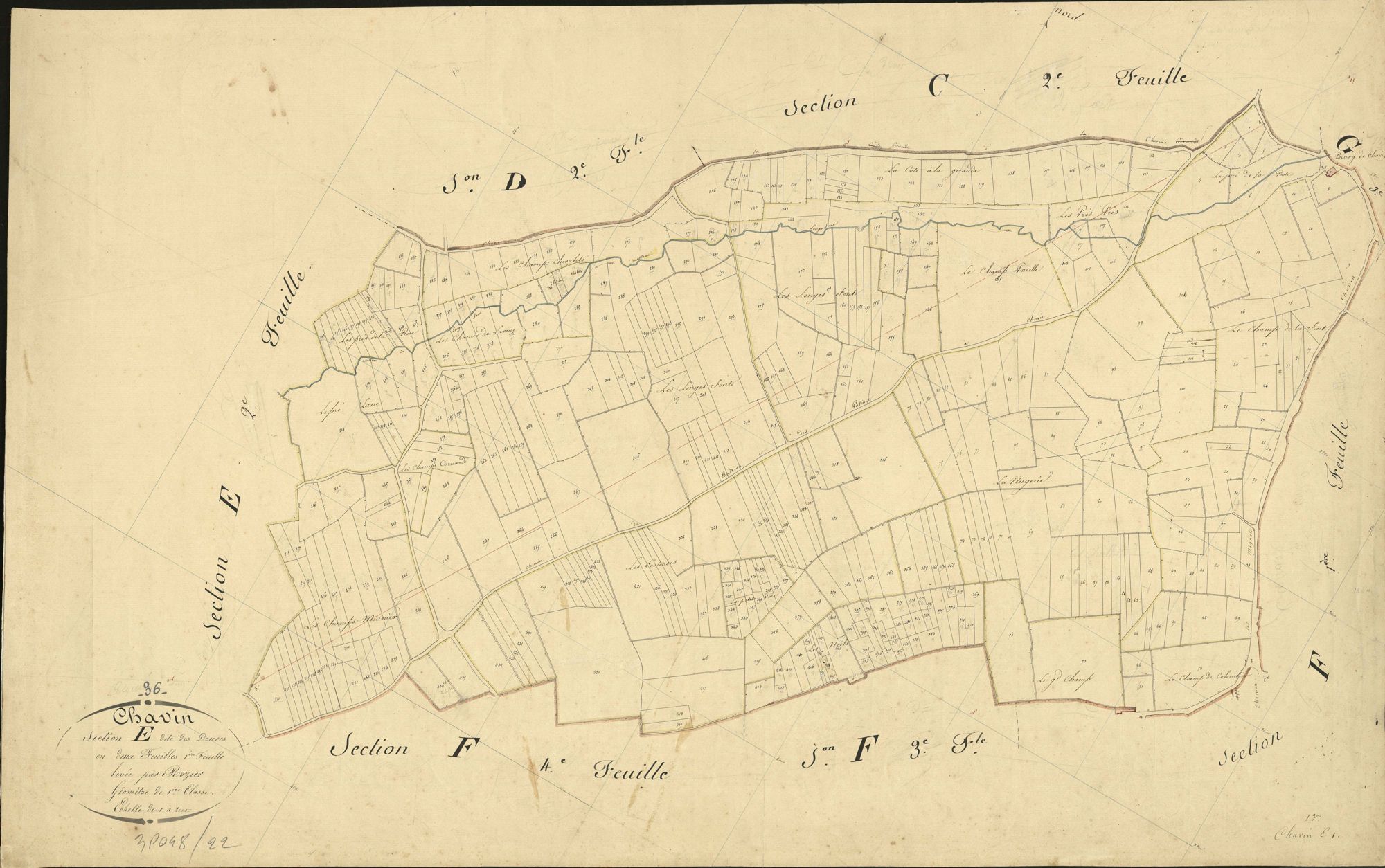 Chavin - Section E1, dite des Douces.