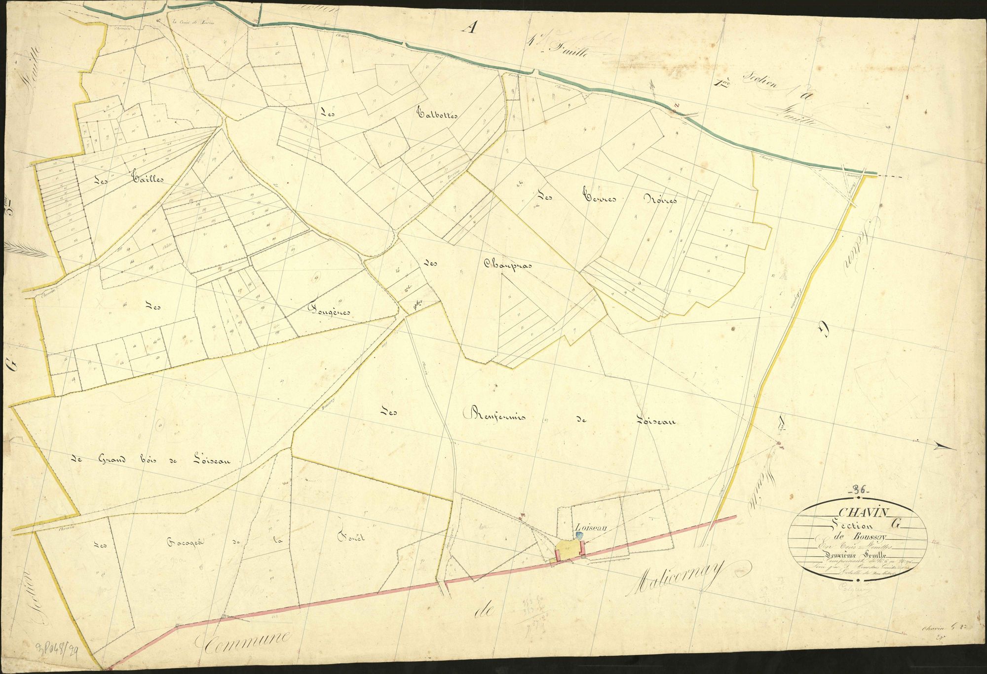 Chavin - Section G2, dite de Boussay.
