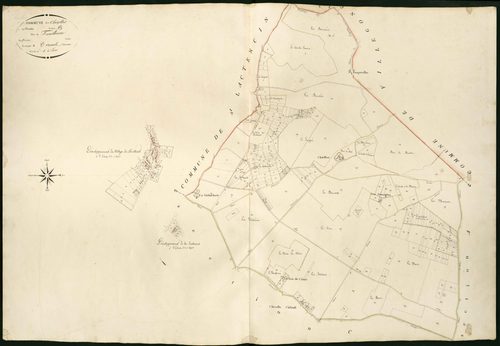 Chézelles - Section B, dite de Fouillereau.