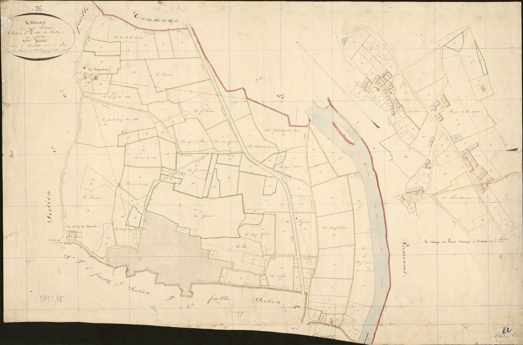 Chitray - Section E2, dite du Tertre.