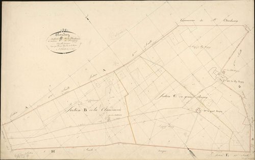 Chouday - Section B, dite de la Claudinerie, et section C, dite de Reugny.