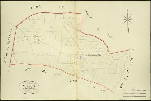 Cléré-du-Bois - Section A1, dite de la Challerie.