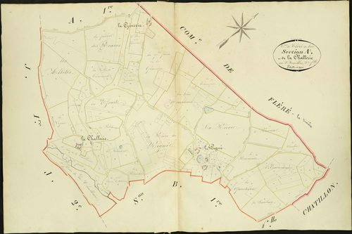 Cléré-du-Bois - Section A2, dite de la Challerie.