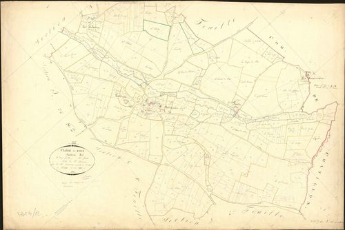 Cléré-du-Bois - Section B1, dite de Saint Saturnin.