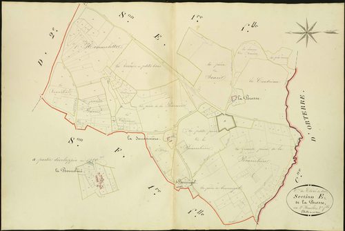 Cléré-du-Bois - Section E2, dite de la Brosse.