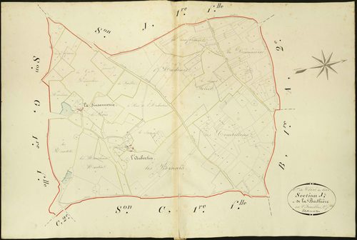 Cléré-du-Bois - Section I2, dite de la Berthière.