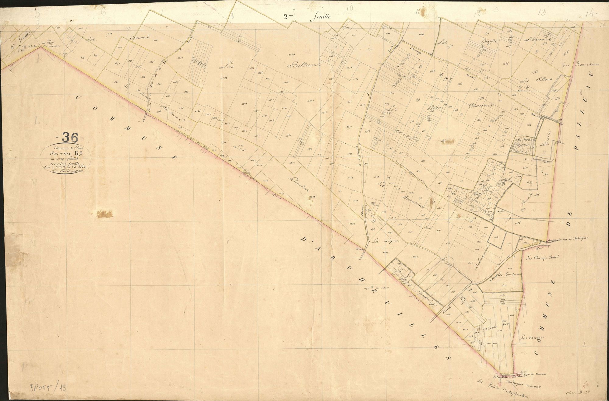 Clion - Section B3, [dite de Luché].