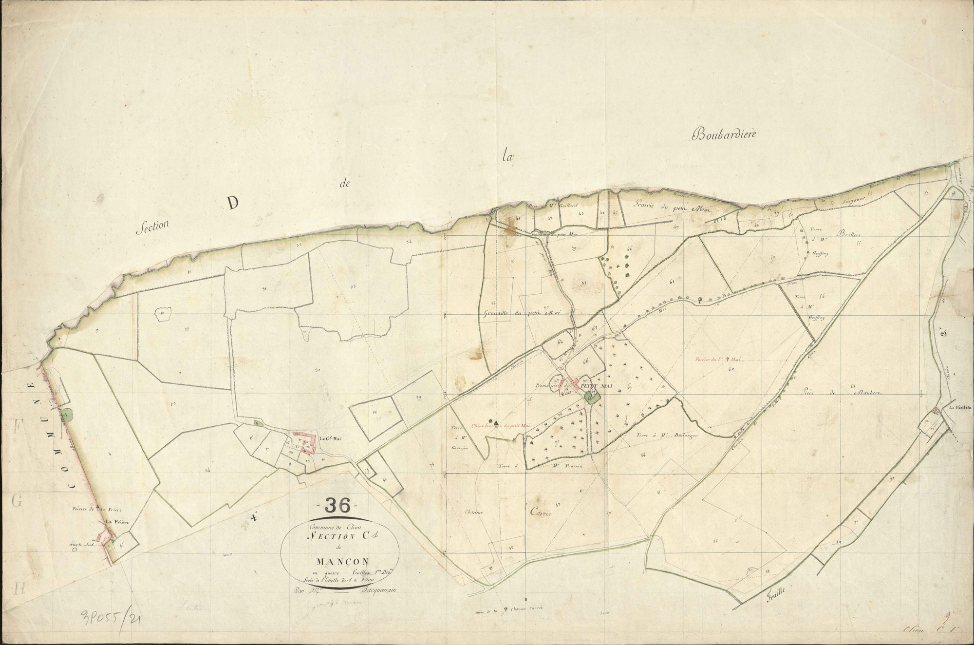 Clion - Section C1, dite de Mançon.