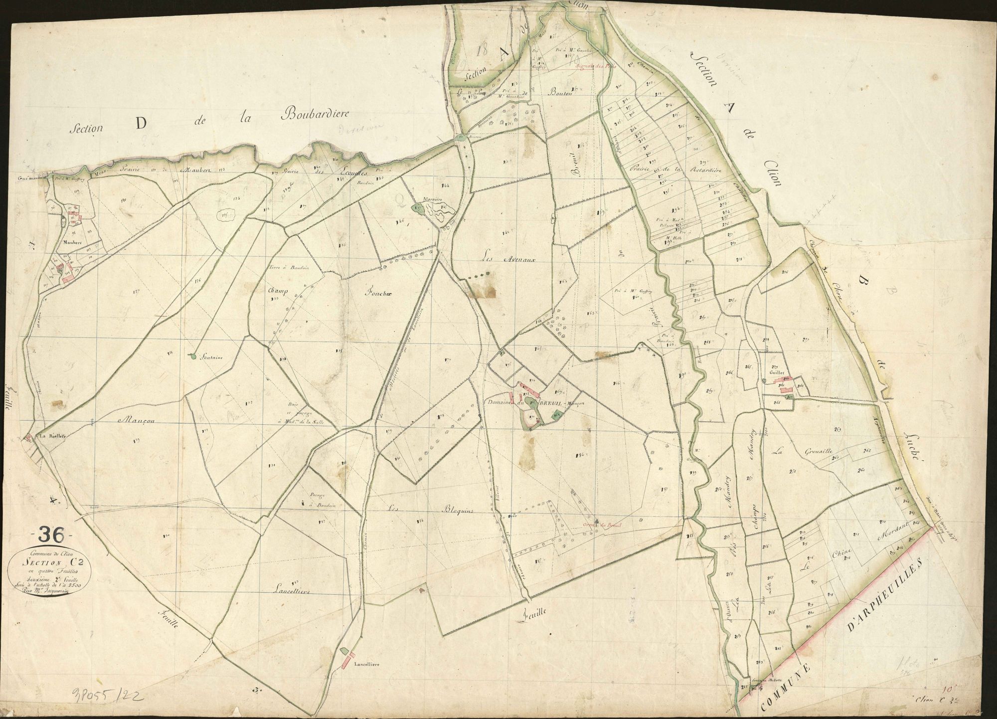 Clion - Section C2, [dite de Mançon].