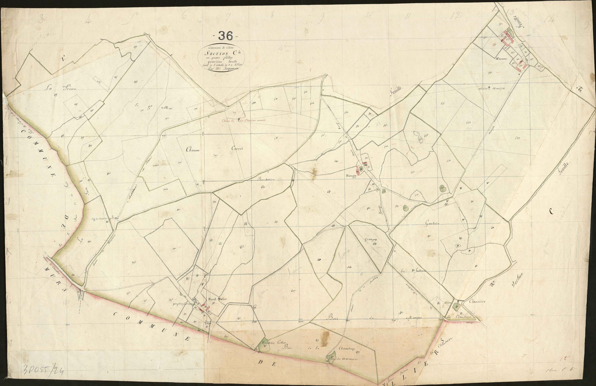 Clion - Section C4, [dite de Mançon].