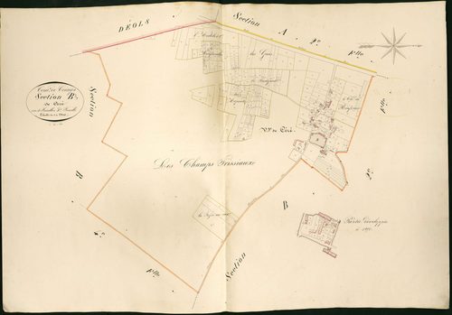 Coings - Section B3, dite de Céré.