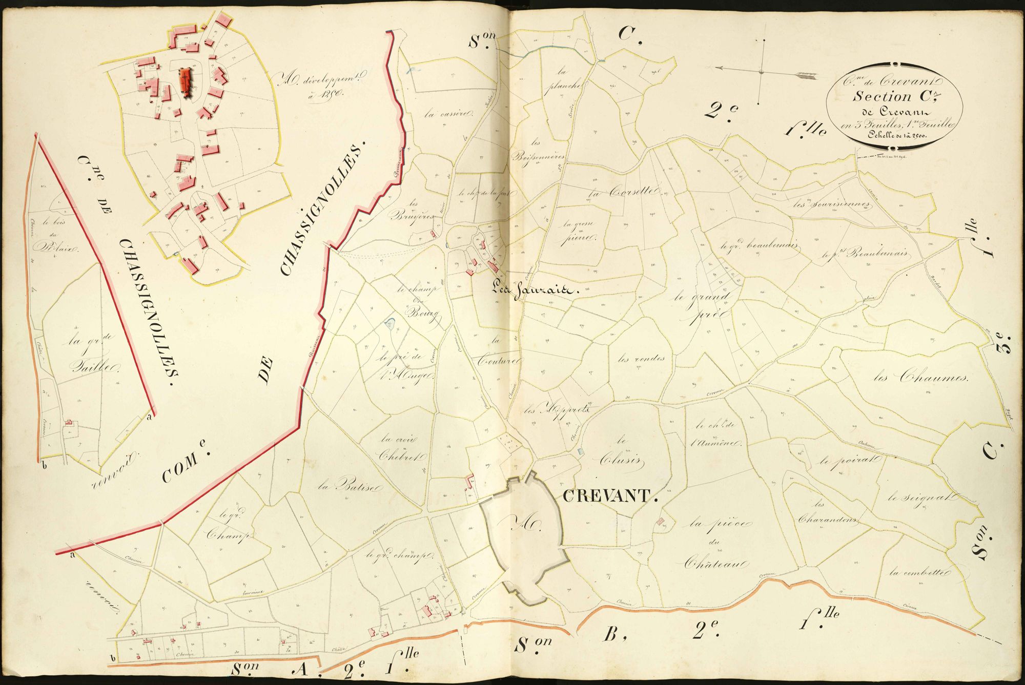 Crevant - Section C1, dite de Crevant.