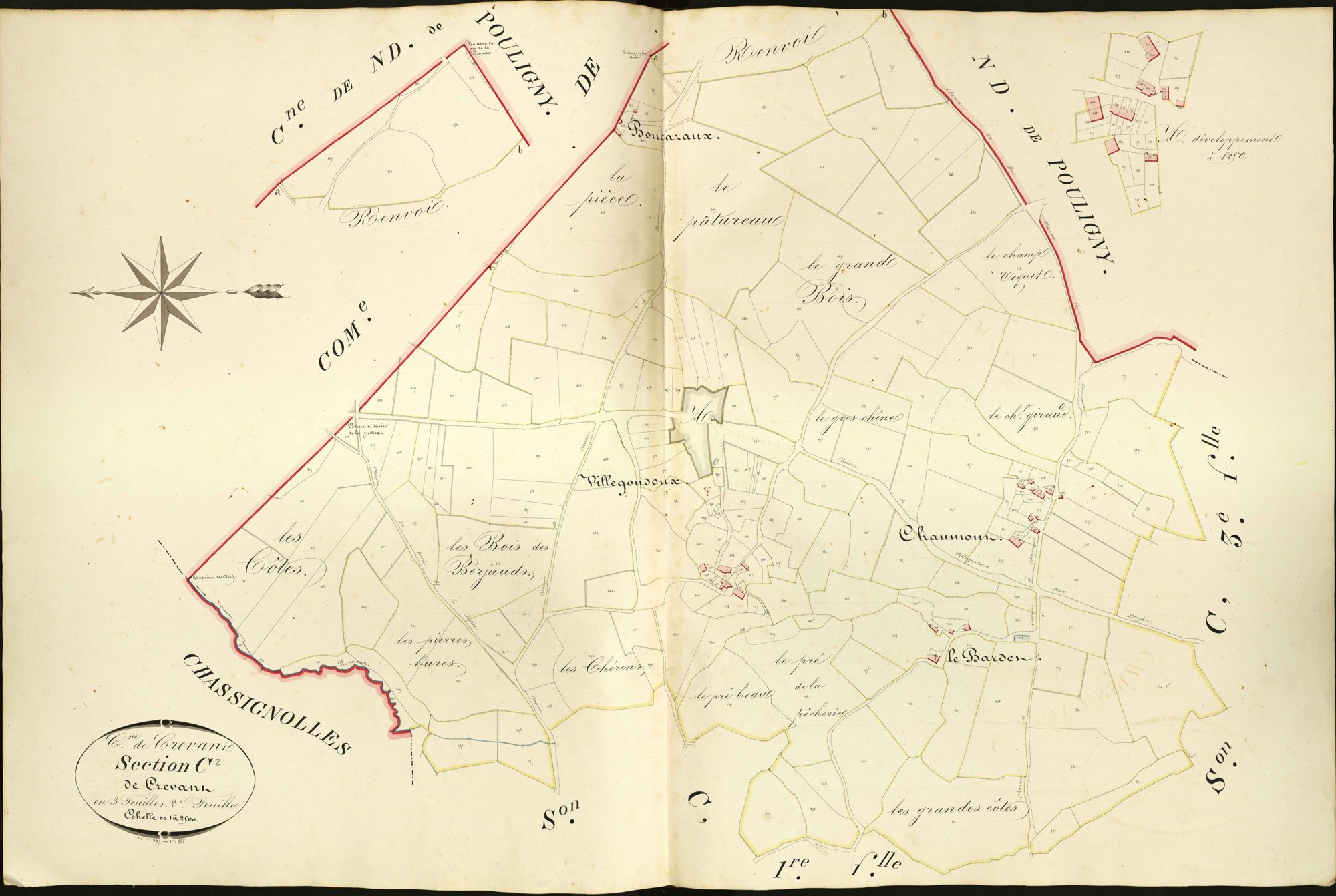 Crevant - Section C2, dite de Crevant.