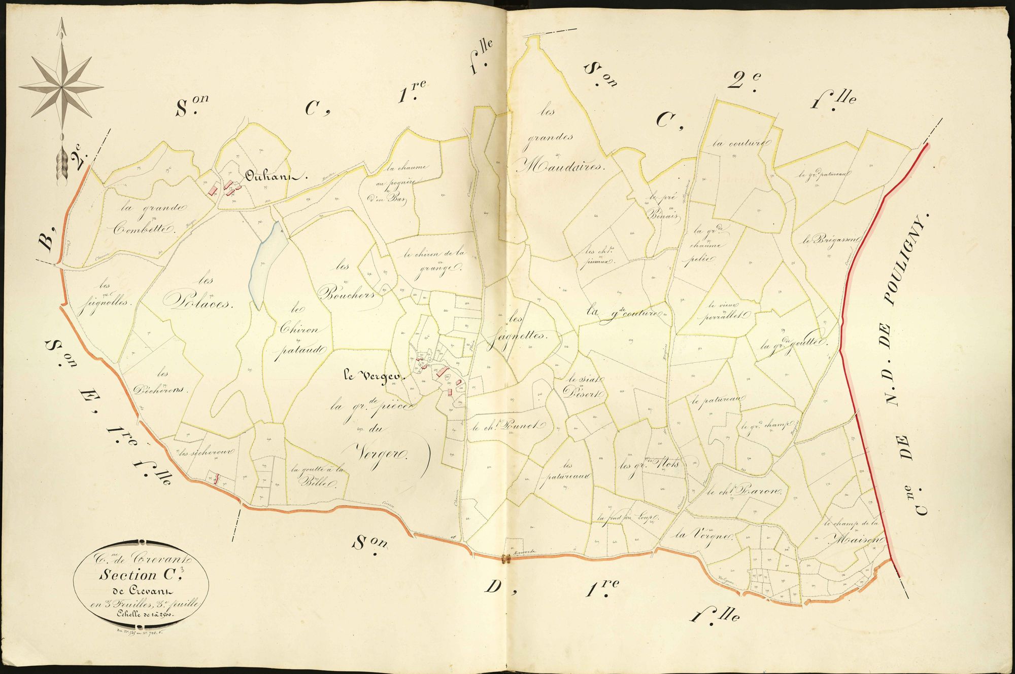 Crevant - Section C3, dite de Crevant.