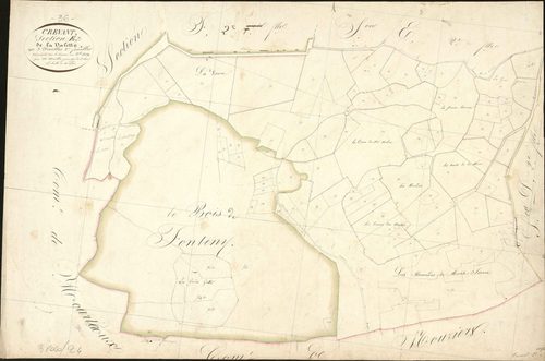 Crevant - Section E3, dite de La Valette.