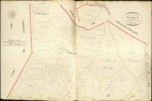 Crevant - Section A1, dite de la Plaine.
