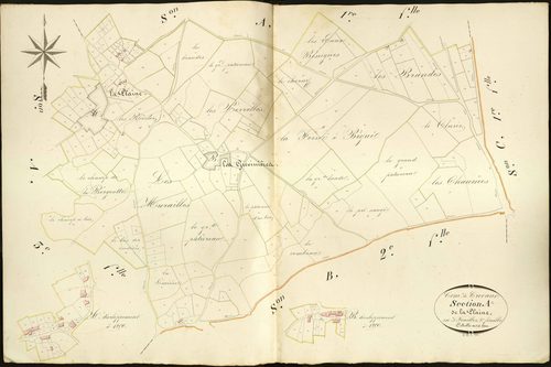 Crevant - Section A2, dite de la Plaine.