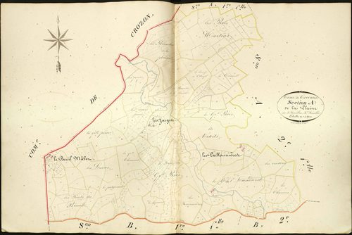 Crevant - Section A3, dite de la Plaine.