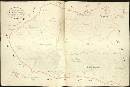 Crevant - Section E1, dite de La Valette.