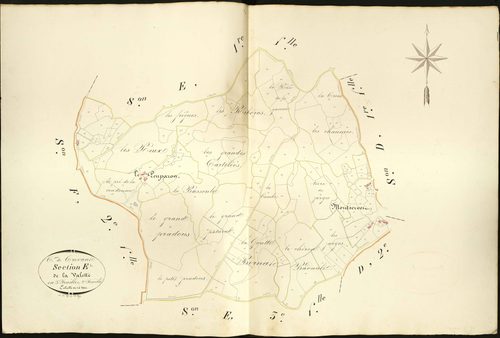 Crevant - Section E2, dite de La Valette.