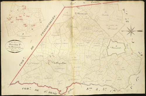 Crozon-sur-Vauvre - Section C2, dite de Nermond.