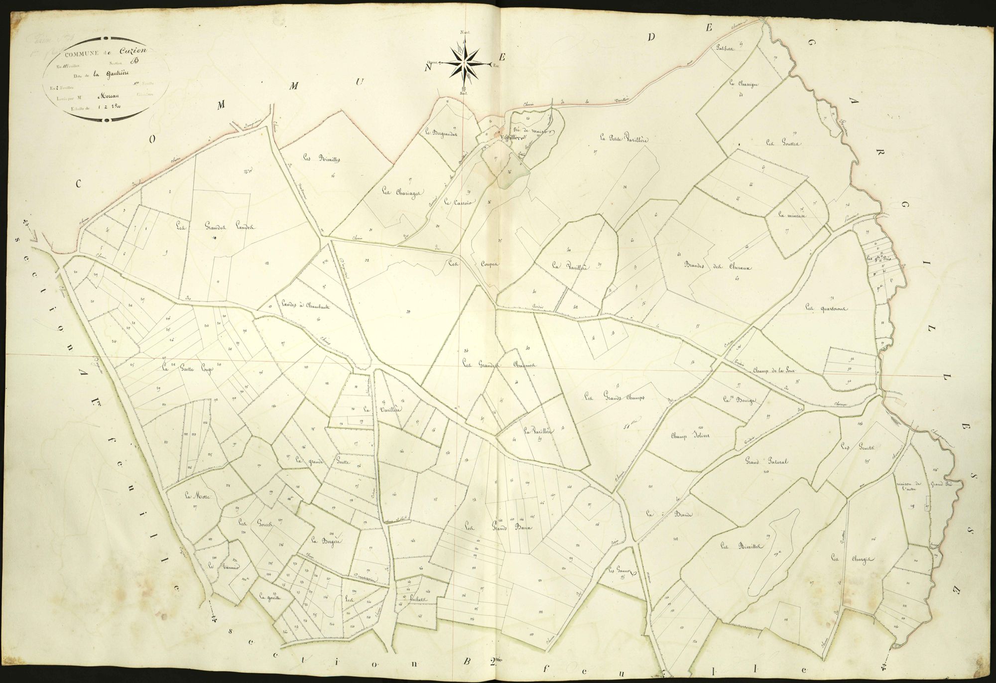 Cuzion - Section B1, dite de la Gautrière.
