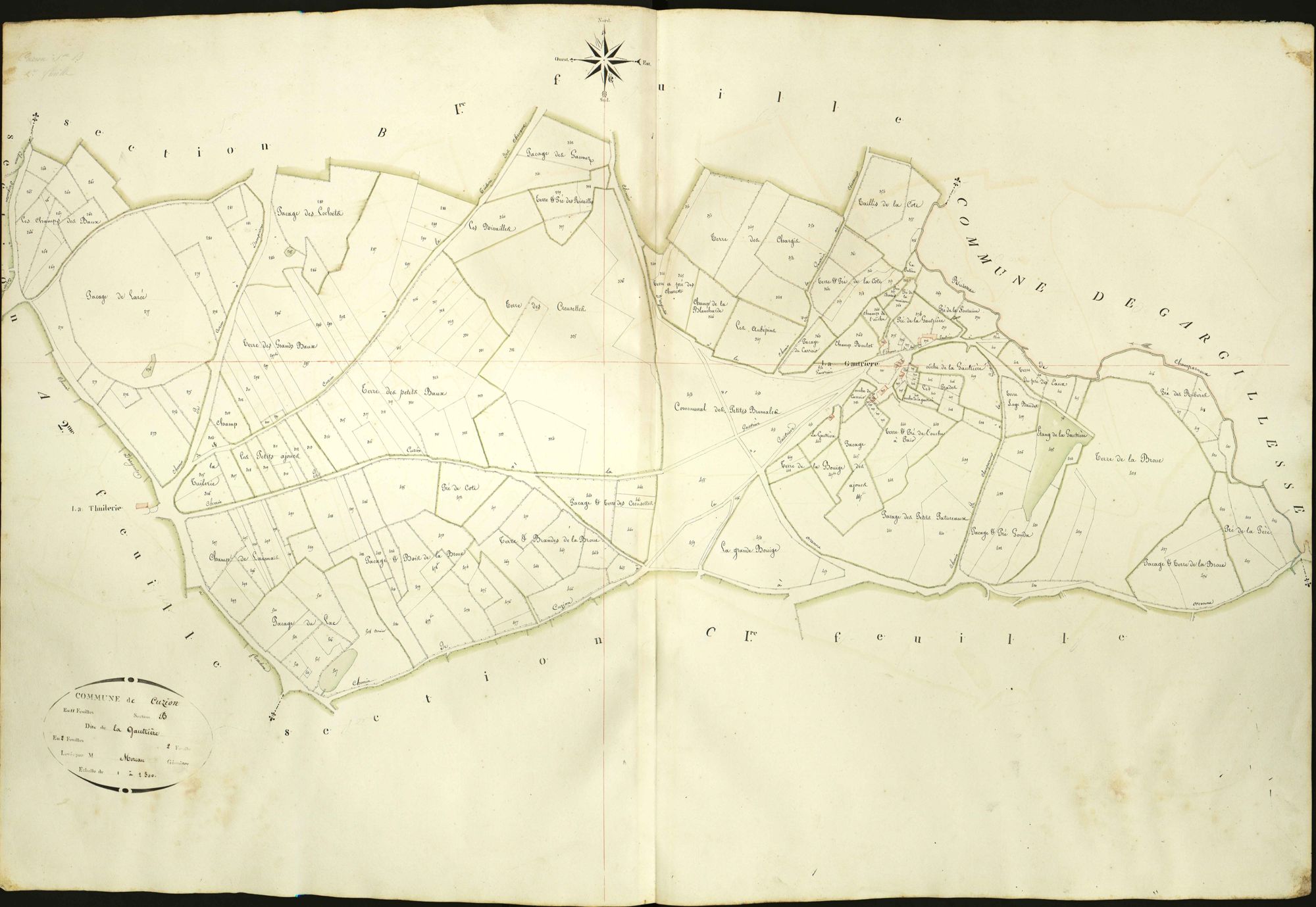 Cuzion - Section B2, dite de la Gautrière.