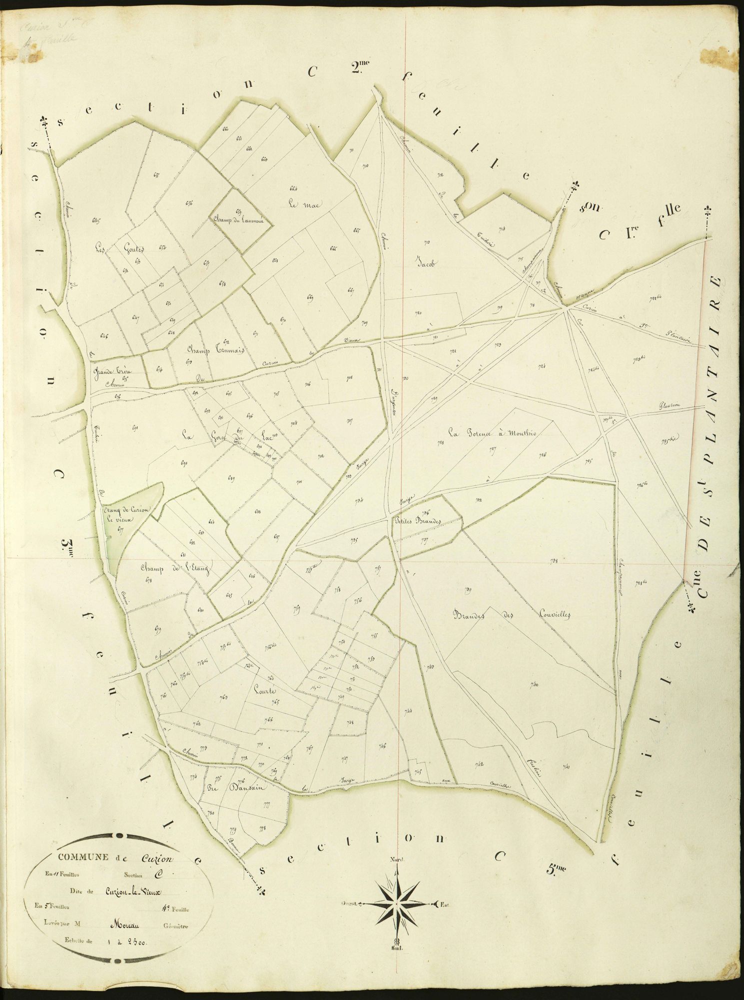 Cuzion - Section C4, dite de Cuzion-le-Vieux.